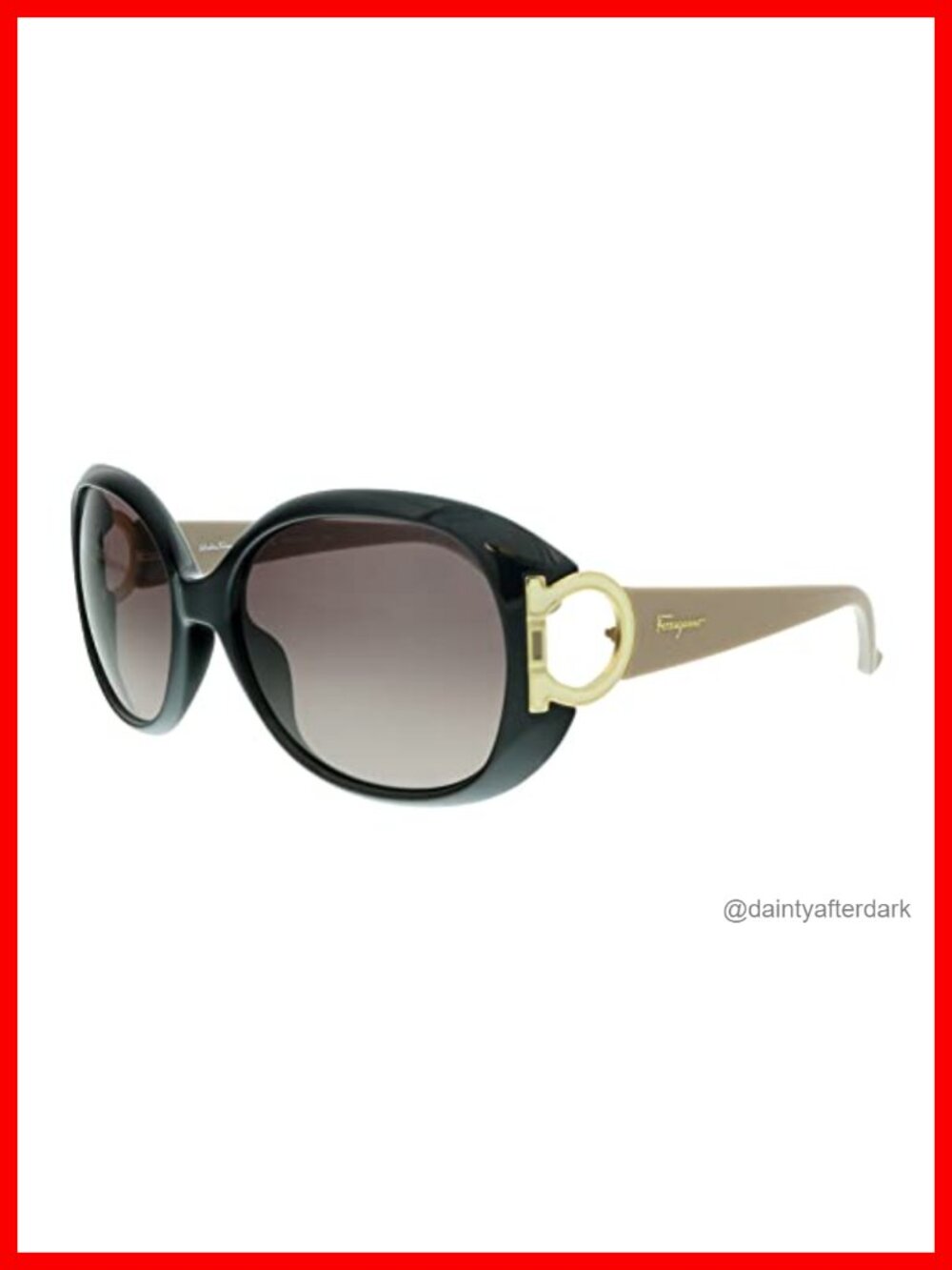 Oval Gradient Sunglasses Full-Frame UV Protection Designer Fashion Eyewear